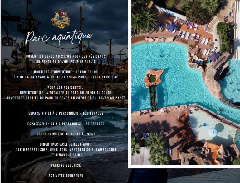 Hotel Pirates World Agde Dış mekan fotoğraf